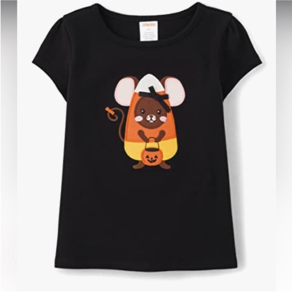 🌟GYMBOREE Embroidered Trick or Treat Top. Size 10🌟